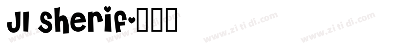 JI Sherif字体转换